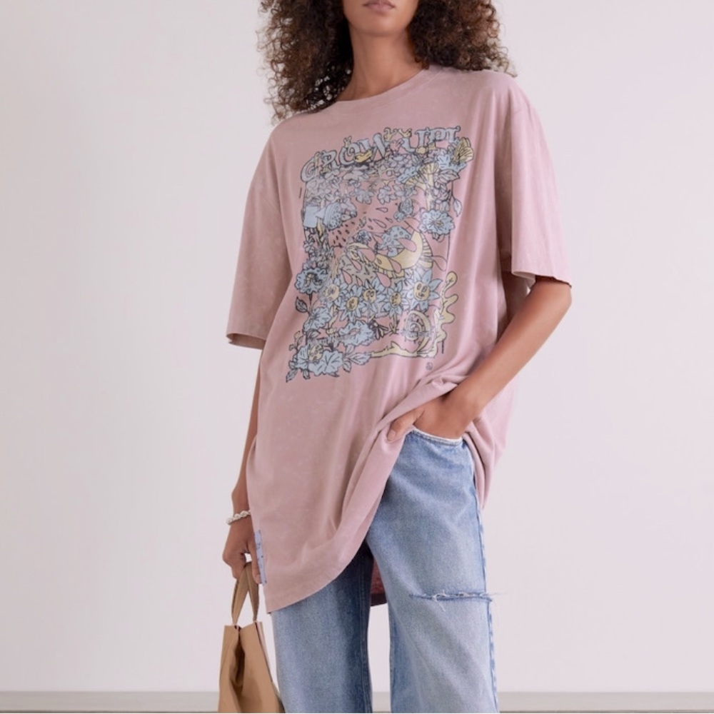 Alexander McQueen MCQ oversized t-shirt dress XXL
